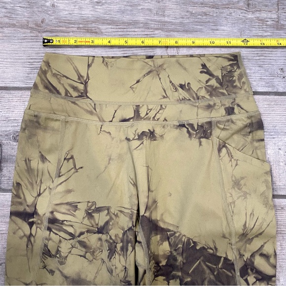 SOLD | Cactus Green Alphalete Alphalux Force Leggings - Picture 4 of 11